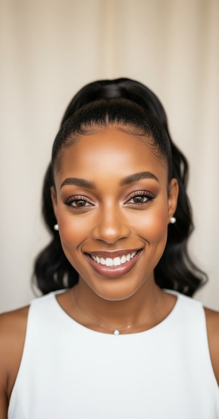 After Ponytail For Bride